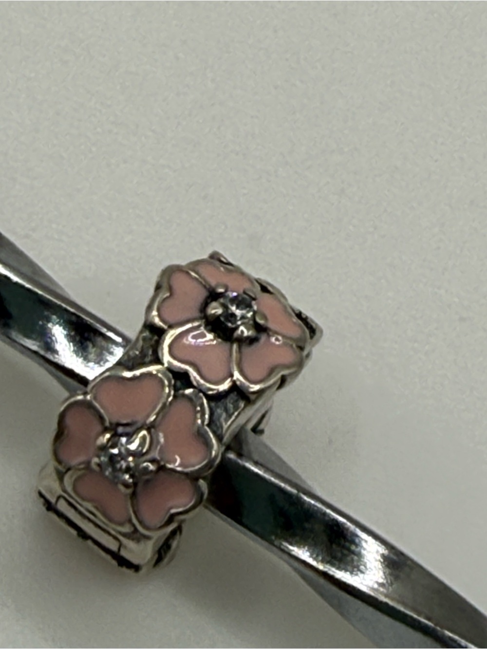 Pandora Pink Primrose Safety Clip